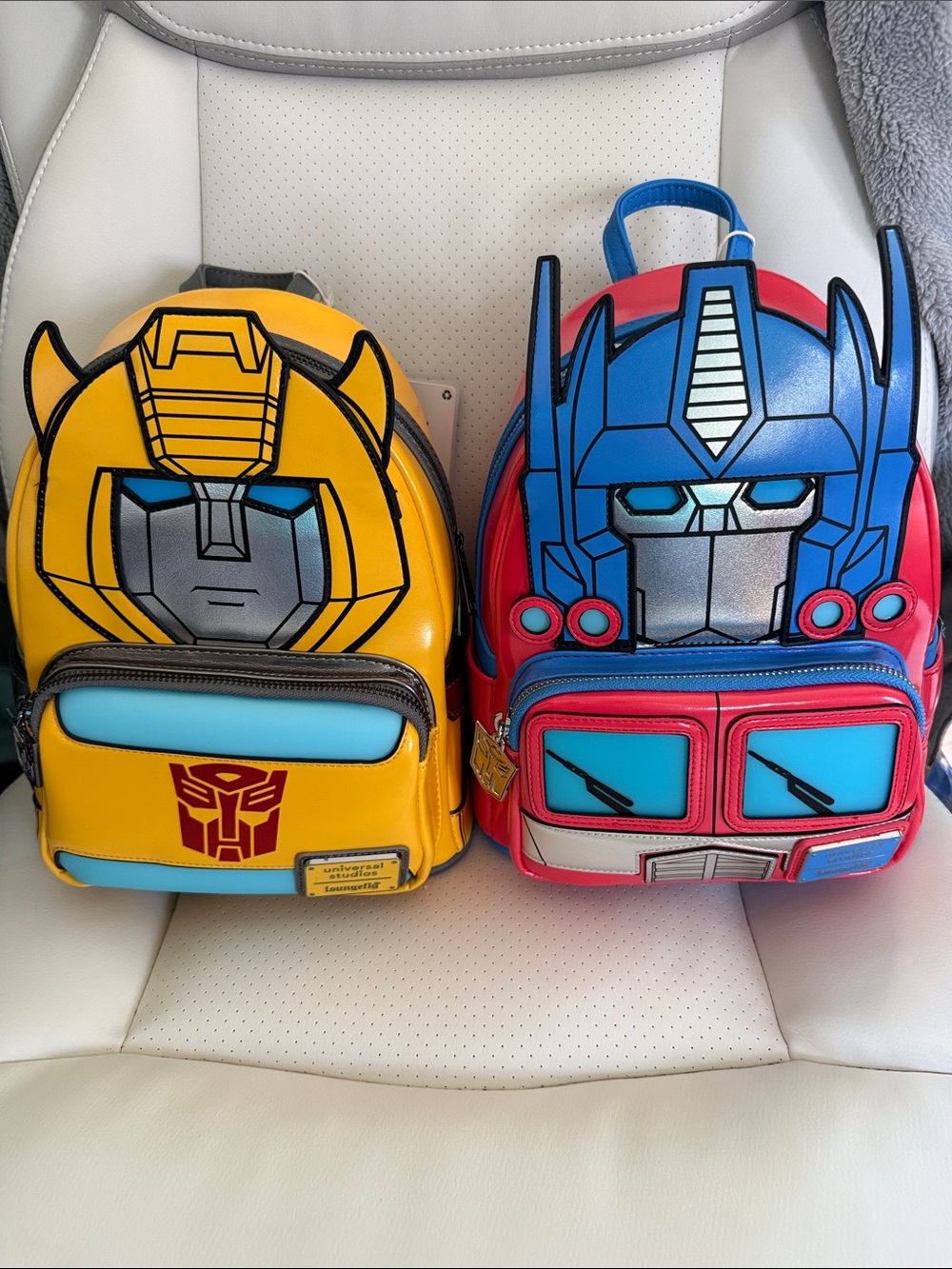Loungefly Universal Studios Exclusive Transformers Bumblebee & Optimus Prime
